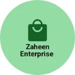 Business logo of Zaheen enterprise