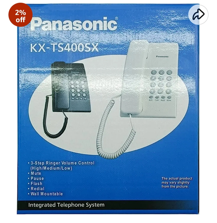 Panasonic 400 Basic Phone  uploaded by Shaksham Inc. on 6/12/2023