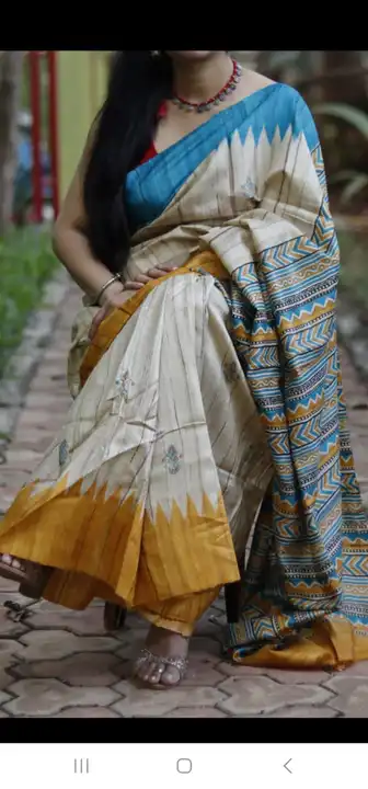Product uploaded by Manufacturer of tussar gheecha 100 % silk saree on 6/12/2023