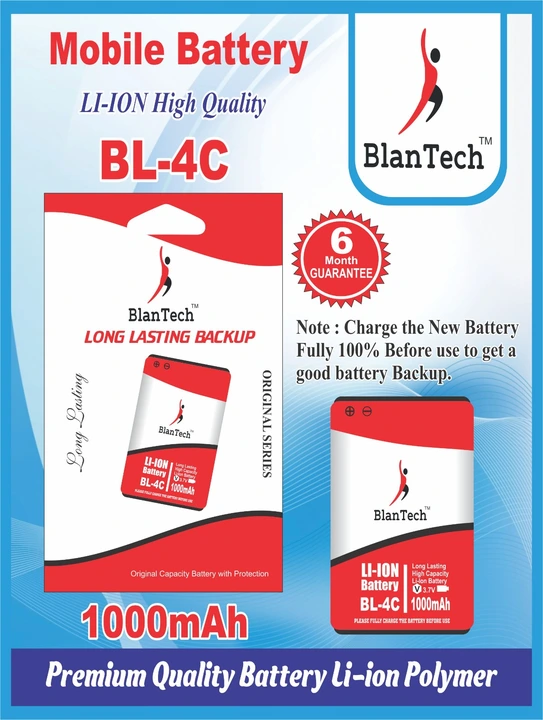 BlanTech BL-4C Battery  uploaded by Shri Shankeshwar Telecom on 5/30/2024