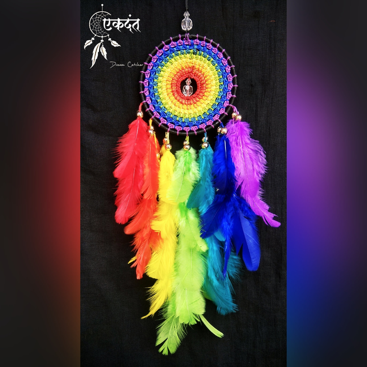 Rainbow Boho Dreamcatcher  uploaded by Ekdant Artbox on 6/12/2023