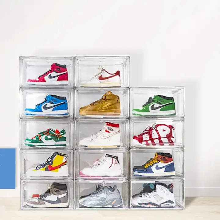 Transparent Shoes Box for Sneakers uploaded by Drip.Store on 5/29/2024