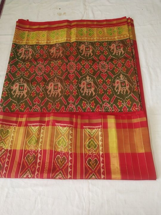 Rajkoti Patola saree  uploaded by business on 3/13/2021