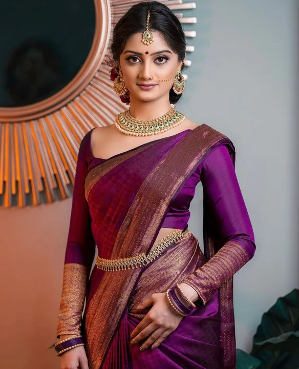 Rich pallu with allover zari weaving design saree  uploaded by DHANANJAY CREATIONS on 6/12/2023