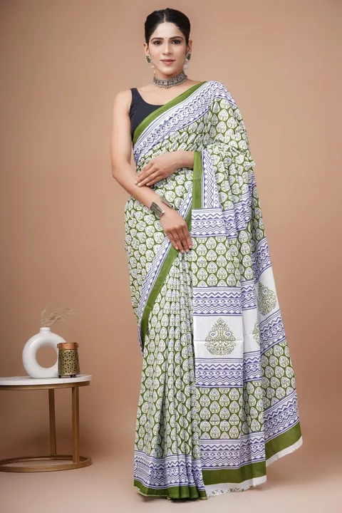 MULMUL COTTON SAREE uploaded by business on 6/12/2023