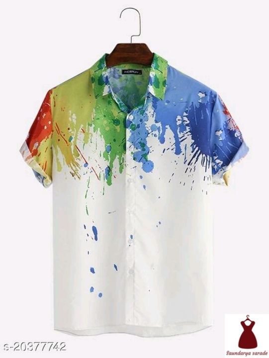 Men's premium poly cotton printed half sheeve uploaded by business on 3/13/2021