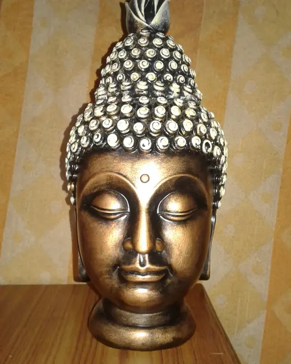 Brass Buddha head  uploaded by J.P. Art industries on 6/12/2023