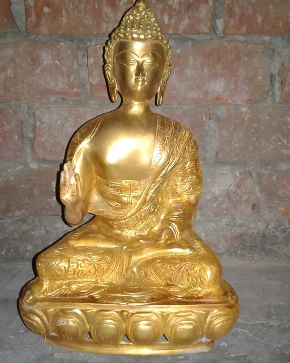 Brass Buddha  uploaded by business on 6/12/2023