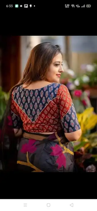 MALAI COTTON EMBROIDERY BLOUSE uploaded by Saheli Handicraft on 6/12/2023