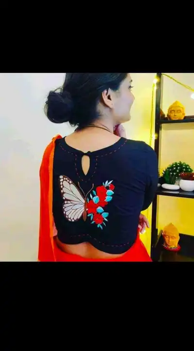 MALAI COTTON EMBROIDERY BLOUSE  uploaded by Saheli Handicraft on 6/12/2023