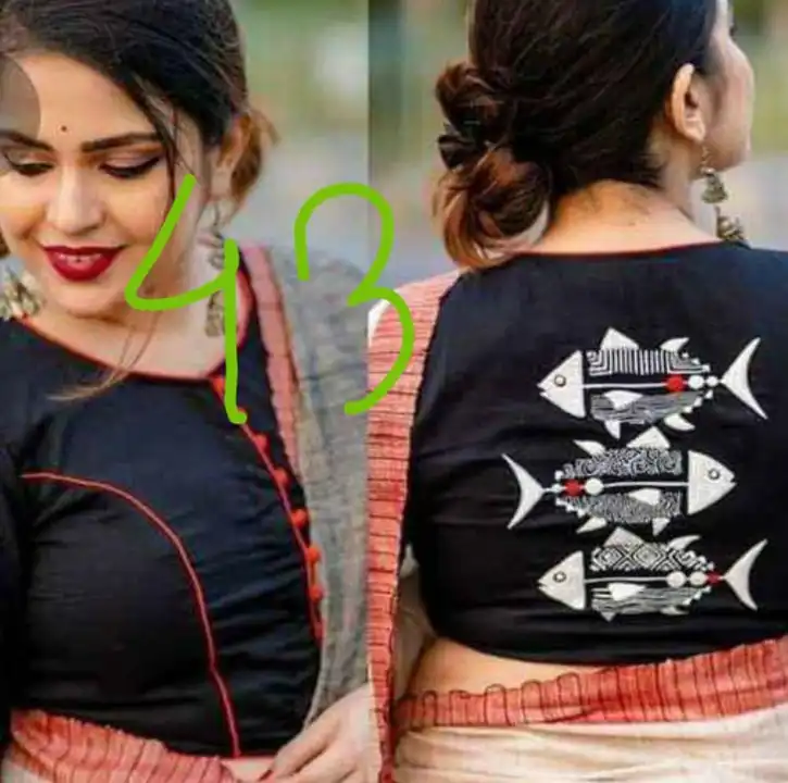 Embroidery blouse cotton  uploaded by Saheli Handicraft on 6/12/2023