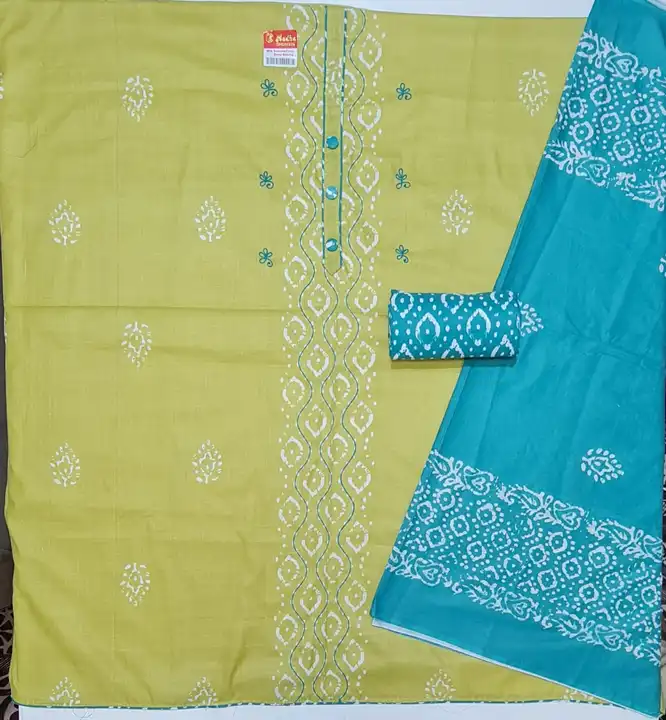 Unstitch suits dress material and readymate items all mfg by us uploaded by Radha Creation , Maira sales for Readymade items on 6/12/2023