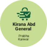 Business logo of Kirana abd general