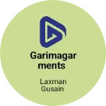 Business logo of Garimagarments