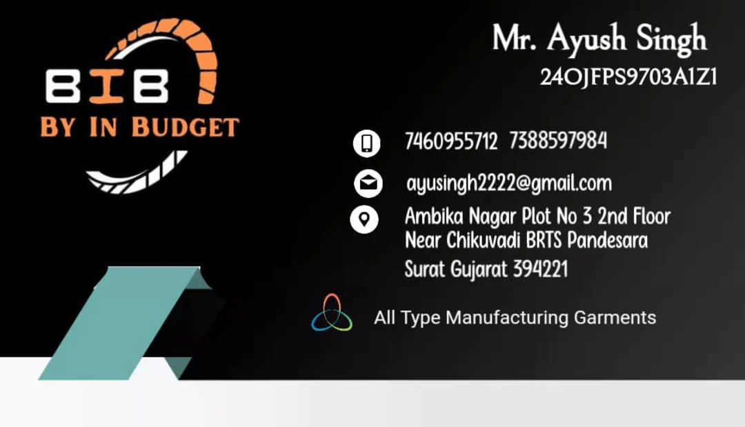 Visiting card store images of Buy In Budget