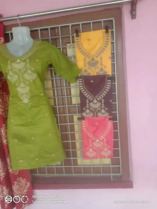 Cotton kurti m, l, xl uploaded by Diya Textile on 6/12/2023
