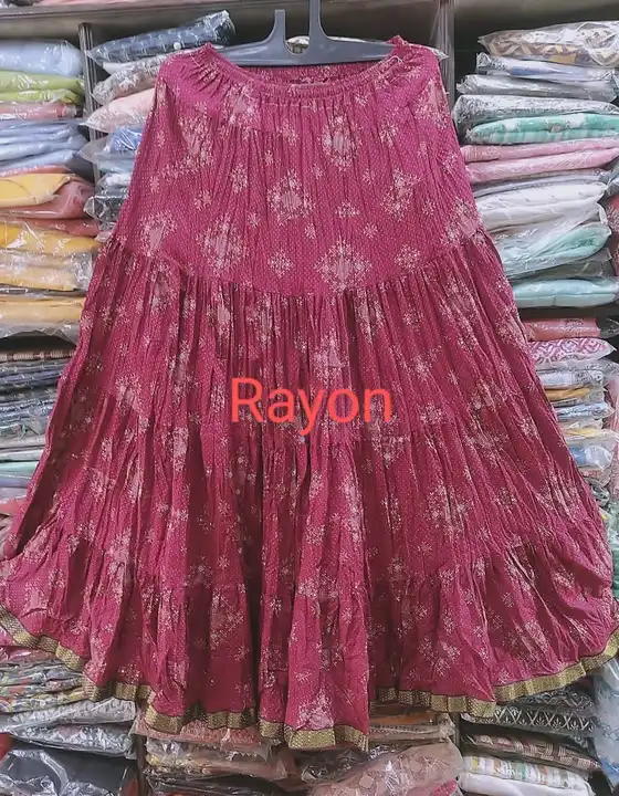 Luxury Fashion

Fabric cotton/Rayon

Long 5-6 Miter flair skirts

Size up xxl

Length 40"

Price 320 uploaded by business on 6/12/2023
