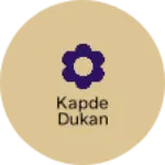 Business logo of kapde dukan