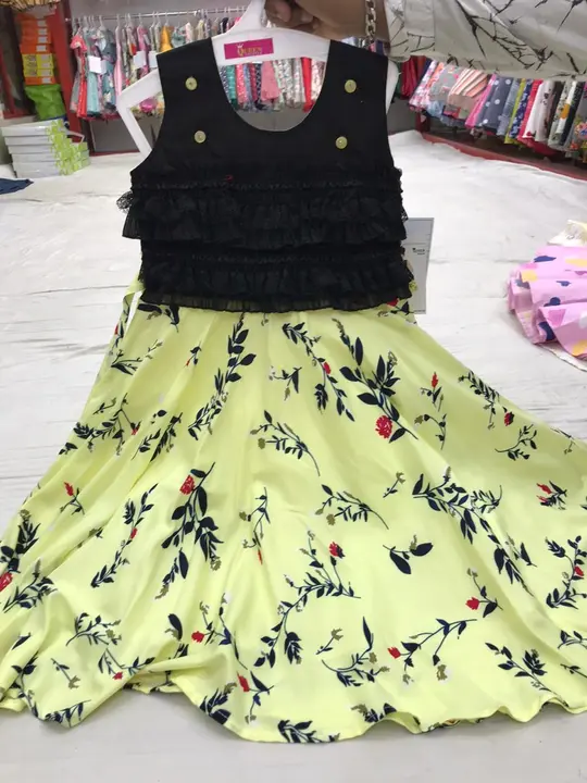 Girls Frock uploaded by West M Fashion India Pvt Ltd. on 6/12/2023