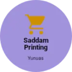 Business logo of Saddam printing press