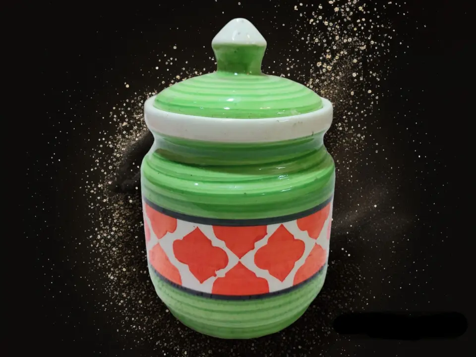 Ceramic jar 🫙 uploaded by Fresh Mark Exports on 6/13/2023