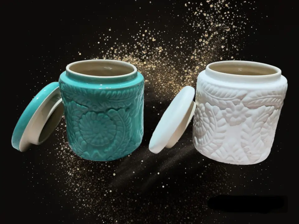 Ceramic jar  uploaded by Fresh Mark Exports on 5/29/2024