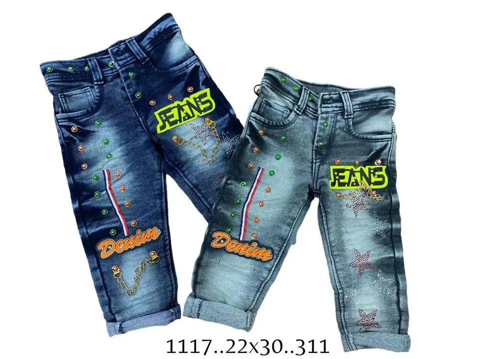 Kids jeans size..22x30 uploaded by Aap ki dukan on 6/13/2023