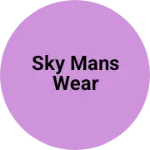 Business logo of Sky mans wear