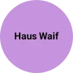 Business logo of Haus waif