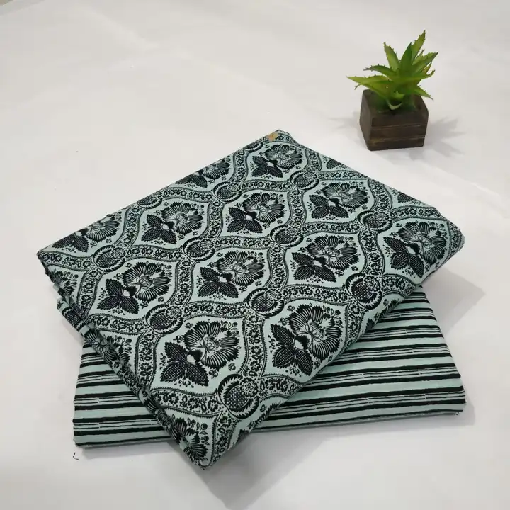 Bagru Hand block printed pure cotton fabrics  uploaded by The print house  on 6/13/2023