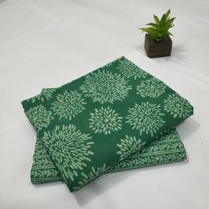 Bagru Hand block printed pure cotton fabrics  uploaded by The print house  on 6/13/2023