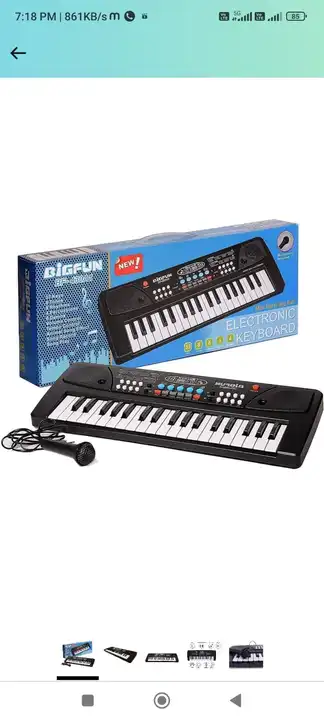 Bigfun piano 37 key uploaded by Aman toys and sports on 6/13/2023