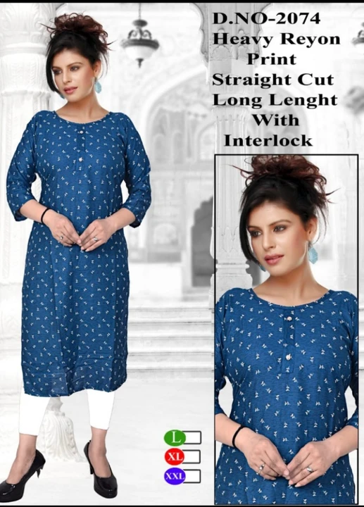 Only wholesale kurtis  MOQ 60 piece  uploaded by BHATTAD TEXTILE AGENCY  on 6/3/2024