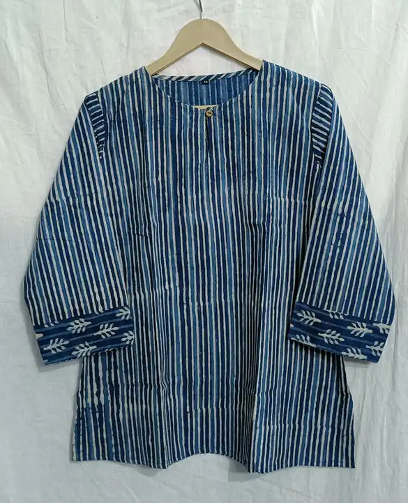 Bagru Hand block printed pure cotton top  uploaded by The print house  on 6/13/2023