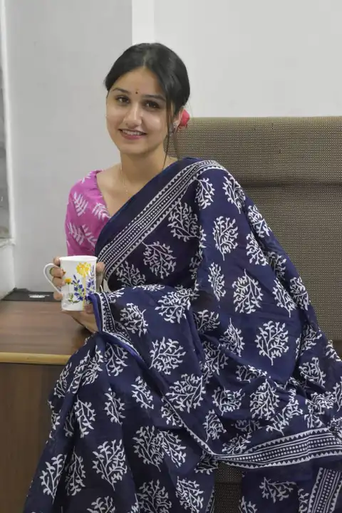 Cotton saree  uploaded by The print house  on 6/13/2023