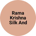 Business logo of Rama Krishna silk and sarees
