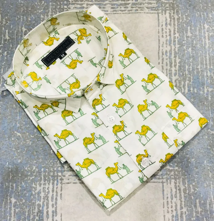 Sanganeri Printed Half Shirts / Cod Available / Starting Price  uploaded by Hindustan Trading Company on 6/13/2023