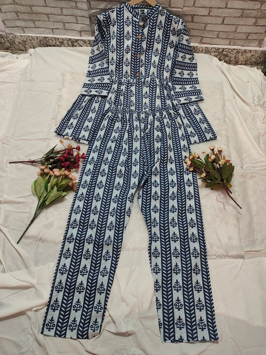 Pure cotton Cord Sets  uploaded by Shree Shyam Fashion on 6/13/2023