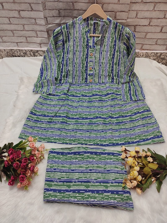 Pure cotton Cord Sets  uploaded by Shree Shyam Fashion on 6/13/2023
