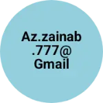 Business logo of az.zainab.777@gmail.com