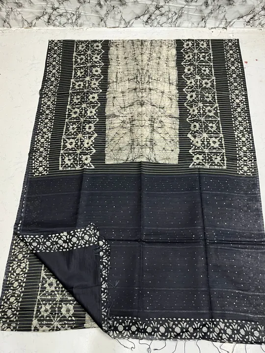 Hand work batik print saree  uploaded by Peehu handloom  on 6/13/2023