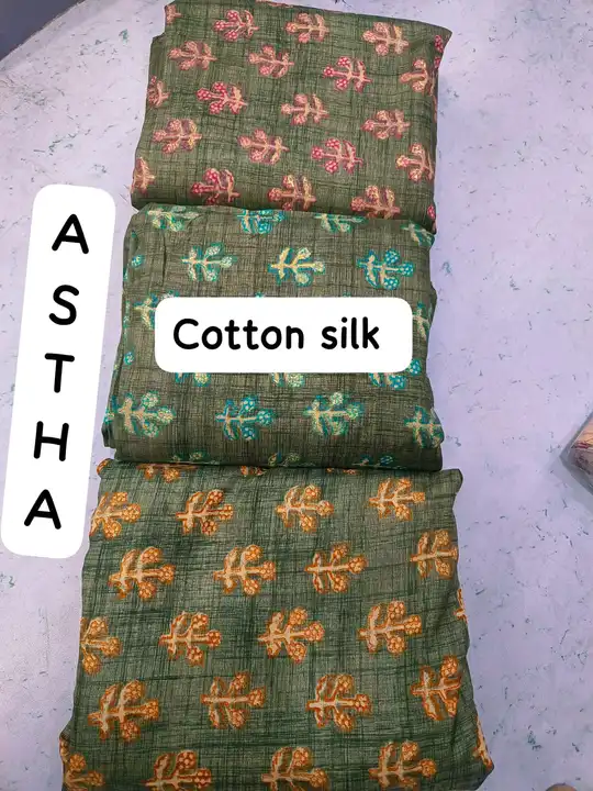 Cotton silk print  uploaded by Astha enterprises  on 6/13/2023