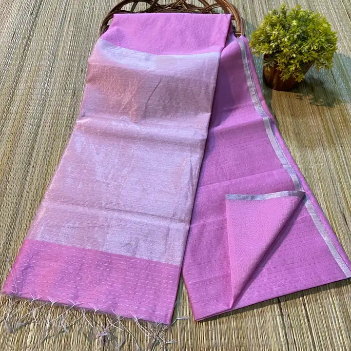 Cotton Silk Handloom Saree 
 uploaded by Kapda_ghar_ on 6/13/2023