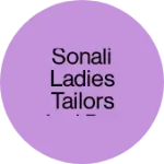 Business logo of Sonali ladies tailors and readymade centre