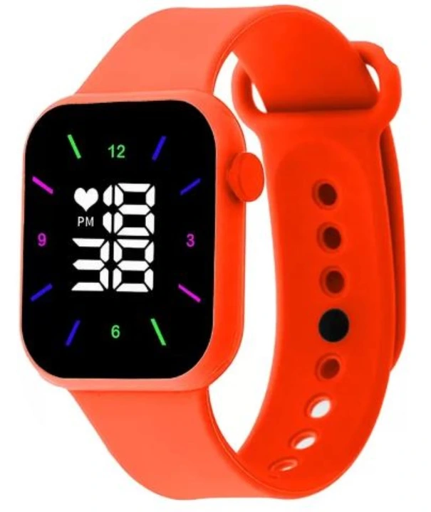 MVS LED Digital Square Watch for Boys & Girls | Dancing Glowing Light | Heart Symbol | Large Digits  uploaded by MyValueStore on 6/13/2023