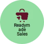 Business logo of Readymade sales