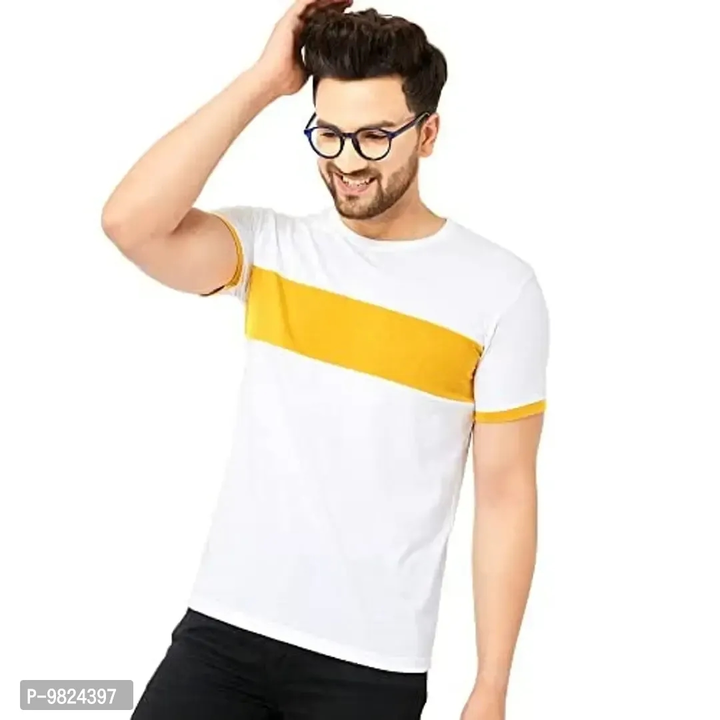 AUSK Casual Men's T-Shirts(White&Mustard-Medium)

 uploaded by business on 6/13/2023