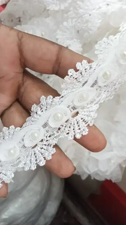 Pearl shell Lace / Moti chorki  uploaded by business on 6/13/2023