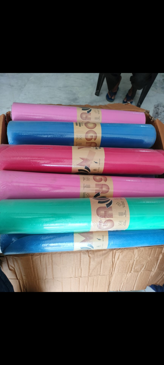 Yoga mats available  uploaded by Sanjay textiles on 6/13/2023