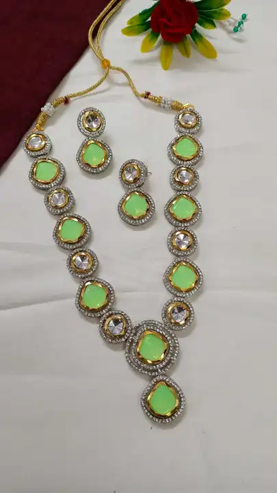 Best quality Kundan necklace uploaded by RR Collection on 6/13/2023